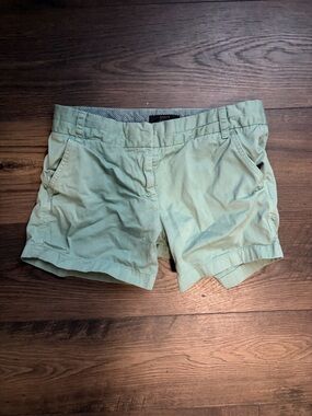 J. Crew Light Mint Green Women’s Cotton Shorts